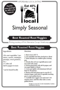 Simply Seasonal Best Roasted Root Veggies