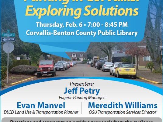 Parking in Corvallis: Exploring Solutions