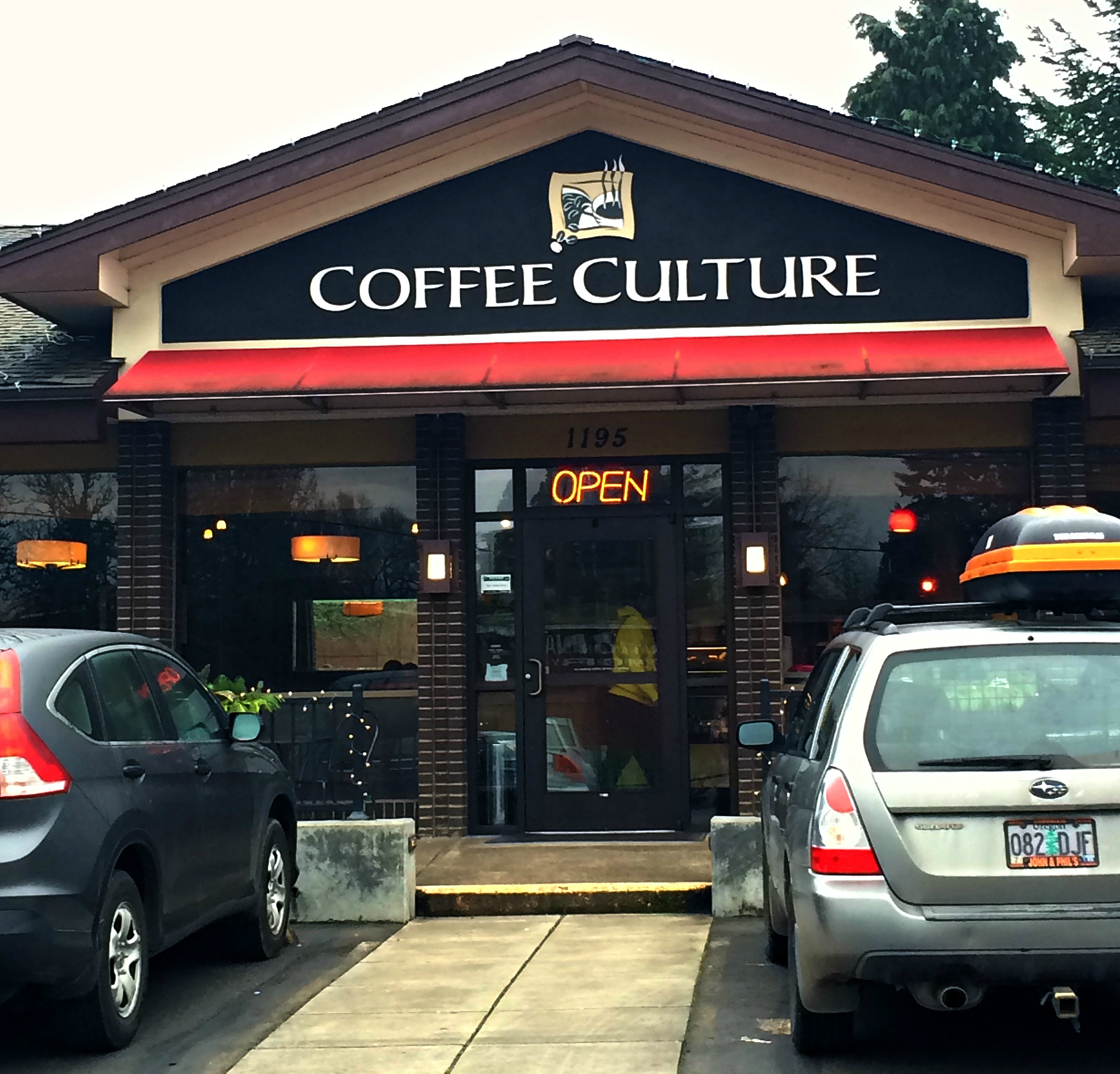 Coffee Culture has four locations in Corvallis. This one is at Kings Blvd.